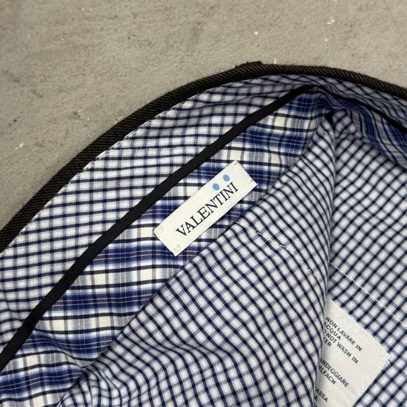 Valentini Flannel Twill Cotton Trousers Brown Pants Made in Italy Soft W 36 - Picture 4 of 10